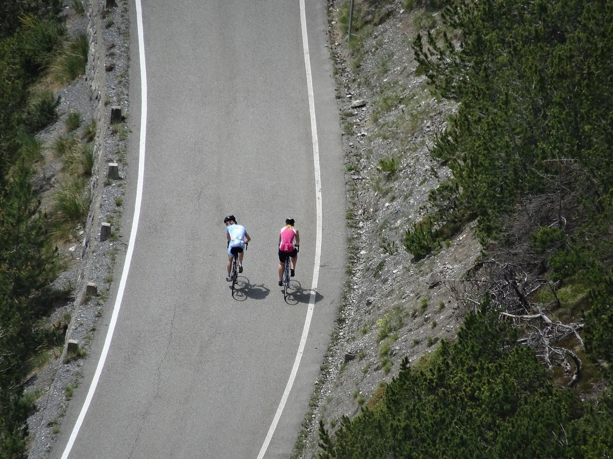 The road up to the Cancano lakes above Bormio