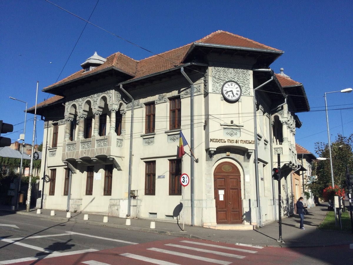 The wine museum at Drăgășani, centre of the vineyard region