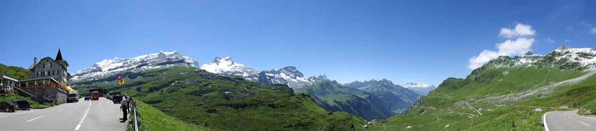 The Klausen pass above the Schächental