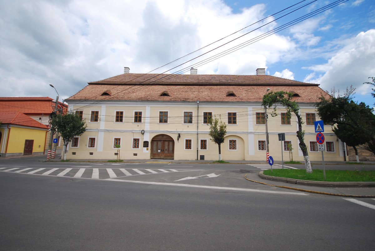 The 18th-century Teleki Library building in Târgu Mureș
